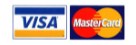 Visa and MasterCard logos side by side